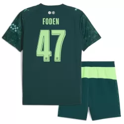 Dječji Dresovi Manchester City Foden 47 Četvrta EA Sport 2025/26 Dječji Dresovi Manchester City Foden 47 Četvrta EA Sport 2025/26