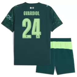Dječji Dresovi Manchester City Gvardiol 24 Četvrta EA Sport 2025/26 Dječji Dresovi Manchester City Gvardiol 24 Četvrta EA Sport 2025/26