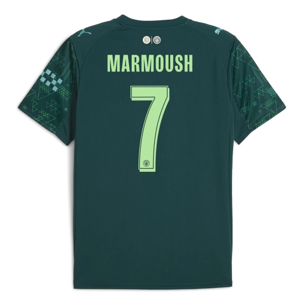 Dresovi Manchester City Marmoush 7 Četvrta EA Sport 2025/26 Dresovi Manchester City Marmoush 7 Četvrta EA Sport 2025/26