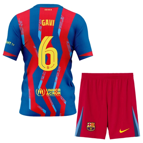 Dječji Dresovi FC Barcelona Gavi 6 Četvrta 2025/26