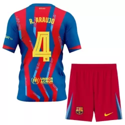 Dječji Dresovi FC Barcelona R. Araujo 4 Četvrta 2025/26