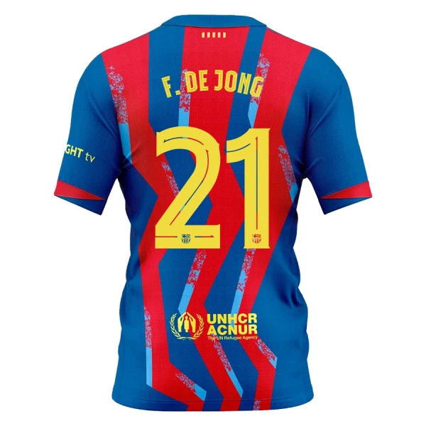 Dresovi FC Barcelona Frenkie de Jong 21 Četvrta 2025/26