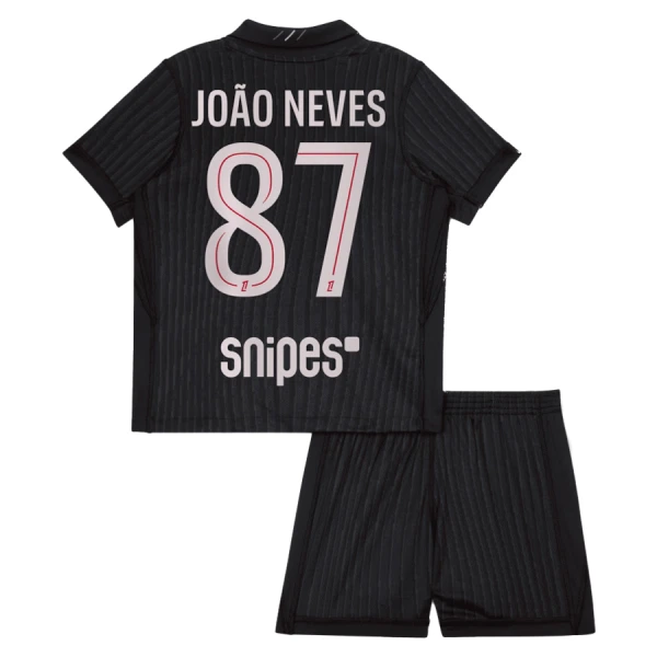 Dječji Dresovi Paris Saint-Germain Joao Neves 87 Četvrta Jordan 2025/26