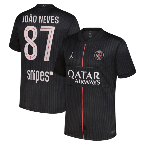 Dresovi Paris Saint-Germain Joao Neves 87 Četvrta Jordan 2025/26