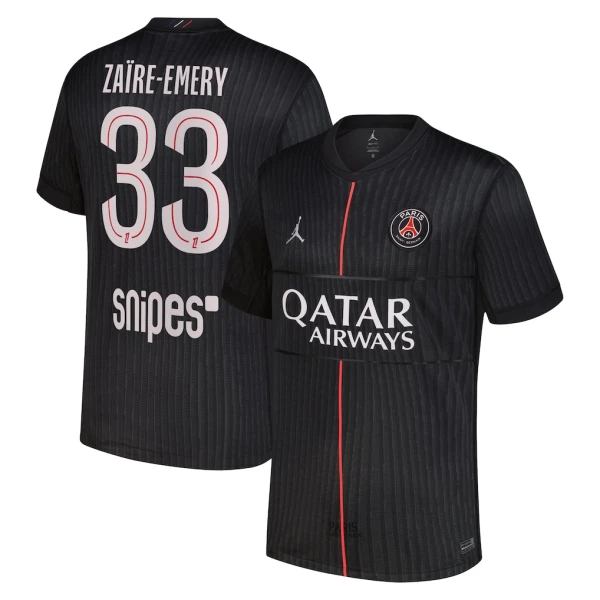 Dresovi Paris Saint-Germain Zaire-Emery 33 Četvrta Jordan 2025/26