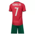 Dječji Dresovi Portugal Ronaldo 7 Domaći SP 2026
