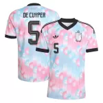 Dresovi Belgija De Cuyper 5 Gostujući SP 2026