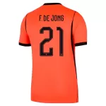 Dresovi Nizozemska Frenkie de Jong 21 Domaći SP 2026