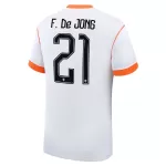 Dresovi Nizozemska Frenkie de Jong 21 Gostujući SP 2026