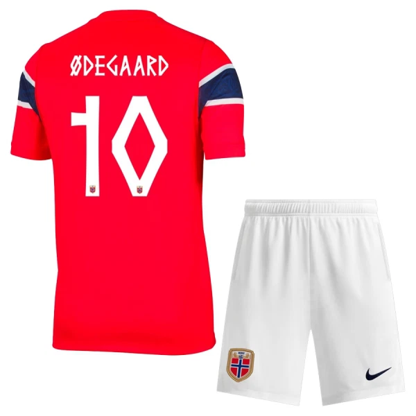 Dječji Dresovi Norveška Ødegaard 10 Domaći SP 2026 Dječji Dresovi Norveška Ødegaard 10 Domaći SP 2026