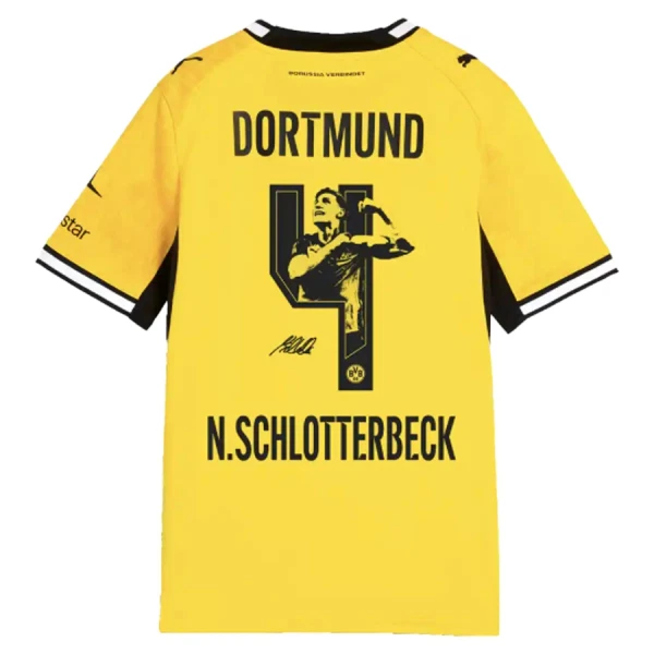 Dresovi Borussia Dortmund N. Schlotterbeck 4 Domaći 26/27 - Specifična Dresovi Borussia Dortmund N. Schlotterbeck 4 Domaći 26/27 - Specifična