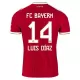 Dječji Dresovi FC Bayern München Luis Díaz 14 Domaći 26/27