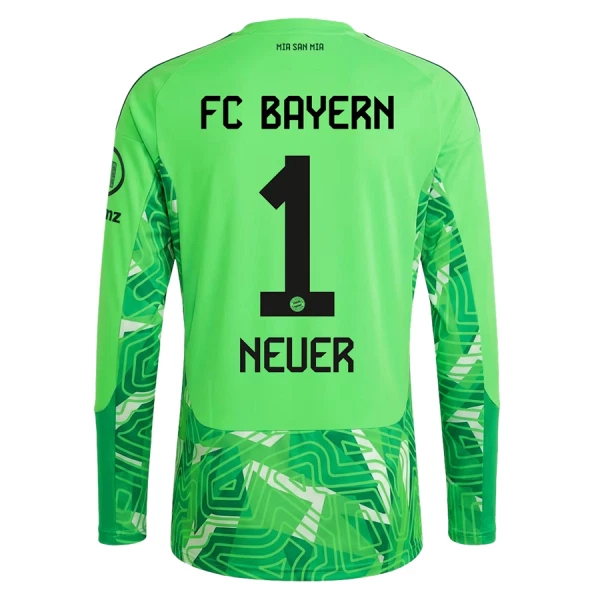Golmanski Dresovi FC Bayern München Neuer 1 Domaći 26/27 Dugi rukav Golmanski Dresovi FC Bayern München Neuer 1 Domaći 26/27 Dugi rukav