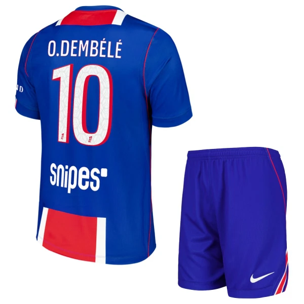 Dječji Dresovi Paris Saint-Germain O. Dembele 10 Domaći 26/27 Dječji Dresovi Paris Saint-Germain O. Dembele 10 Domaći 26/27