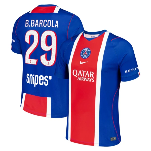 Dresovi Paris Saint-Germain Bradley Barcola 29 Domaći 26/27 Dresovi Paris Saint-Germain Bradley Barcola 29 Domaći 26/27
