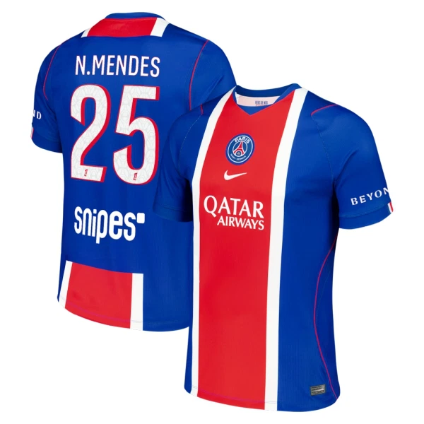 Dresovi Paris Saint-Germain Nuno Mendes 25 Domaći 26/27