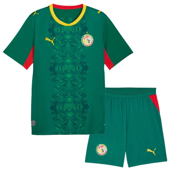 Dječji Dresovi Senegal Gostujući SP 2026 Dječji Dresovi Senegal Gostujući SP 2026