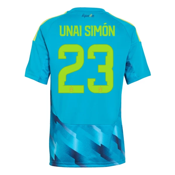 Dječji Golmanski Dresovi Španjolska Unai Simon 23 SP 2026