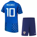 Dječji Dresovi Hrvatska Modrić 10 Gostujući SP 2026
