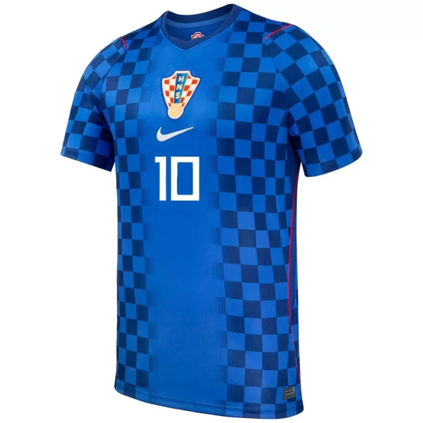 Dječji Dresovi Hrvatska Modrić 10 Gostujući SP 2026