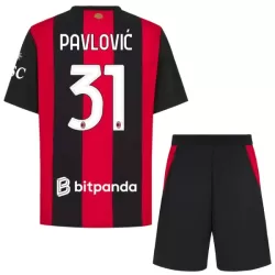 Dječji Dresovi AC Milan Pavlovic 31 Domaći 26/27