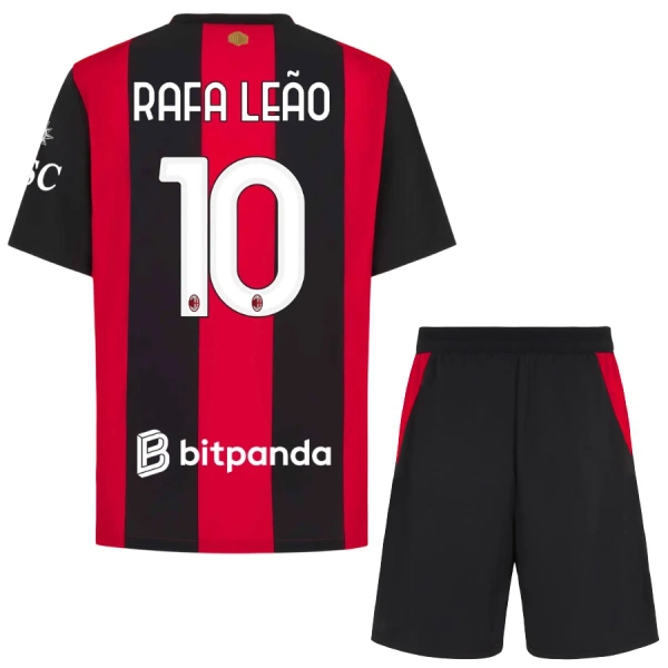 Dječji Dresovi AC Milan Rafael Leao 10 Domaći 26/27 Dječji Dresovi AC Milan Rafael Leao 10 Domaći 26/27