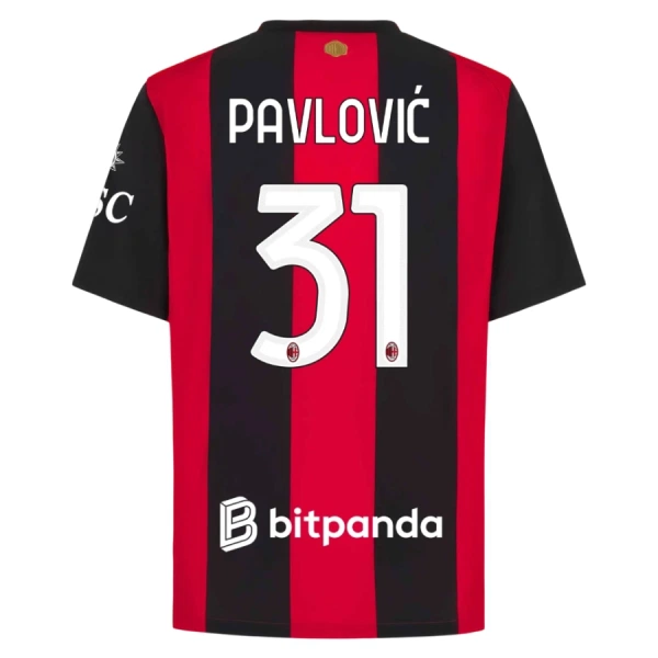 Dresovi AC Milan Pavlovic 31 Domaći 26/27 Dresovi AC Milan Pavlovic 31 Domaći 26/27
