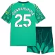 Dječji Golmanski Dresovi Manchester City Donnarumma 25 Domaći 26/27 Zelena