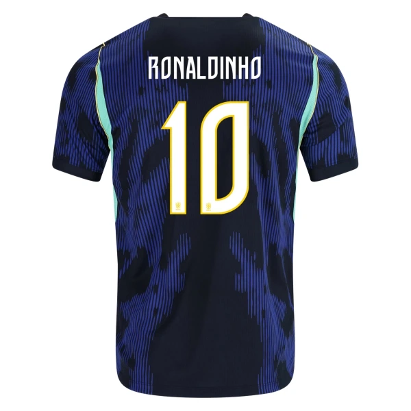 Dječji Dresovi Brazil Ronaldinho 10 Gostujući SP 2026