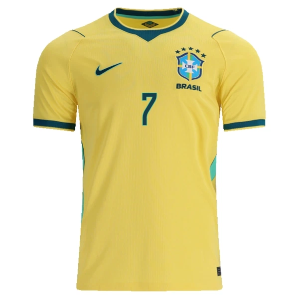 Dječji Dresovi Brazil Vini JR. 7 Domaći SP 2026