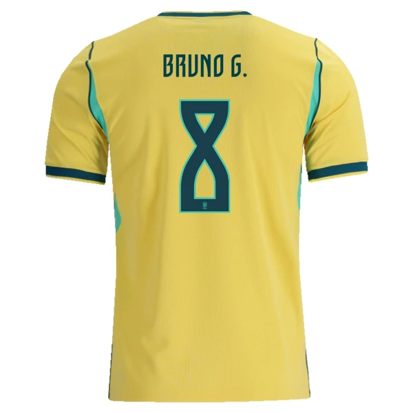 Dresovi Brazil Bruno Guimaraes 8 Domaći SP 2026 Dresovi Brazil Bruno Guimaraes 8 Domaći SP 2026