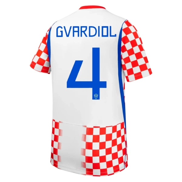 Dječji Dresovi Hrvatska Gvardiol 4 Domaći SP 2026