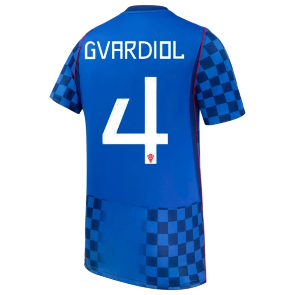 Dječji Dresovi Hrvatska Gvardiol 4 Gostujući SP 2026