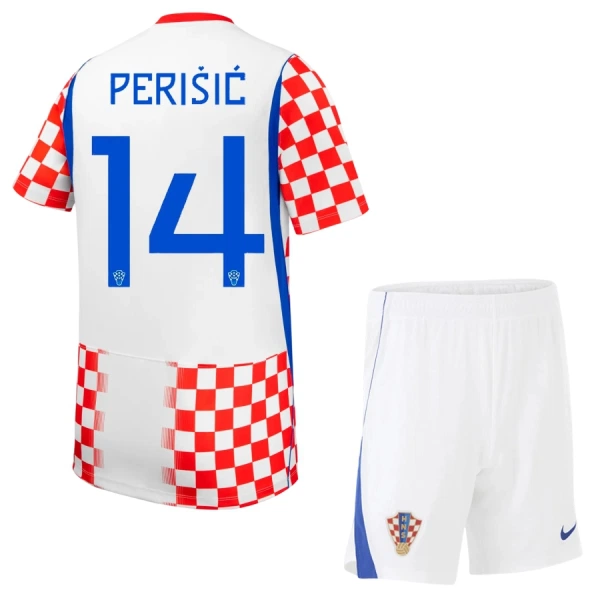 Dječji Dresovi Hrvatska Perišić 14 Domaći SP 2026 Dječji Dresovi Hrvatska Perišić 14 Domaći SP 2026