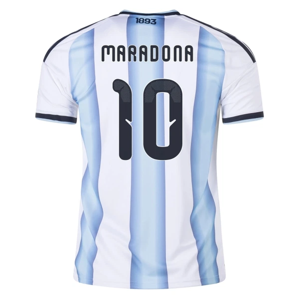Dječji Dresovi Argentina Maradona 10 Domaći SP 2026