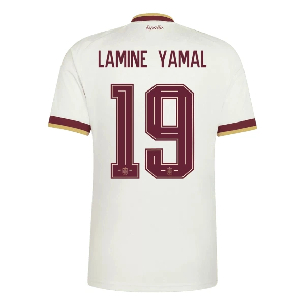 Dječji Dresovi Španjolska 2 Stars Lamine Yamal 19 Gostujući SP 2026