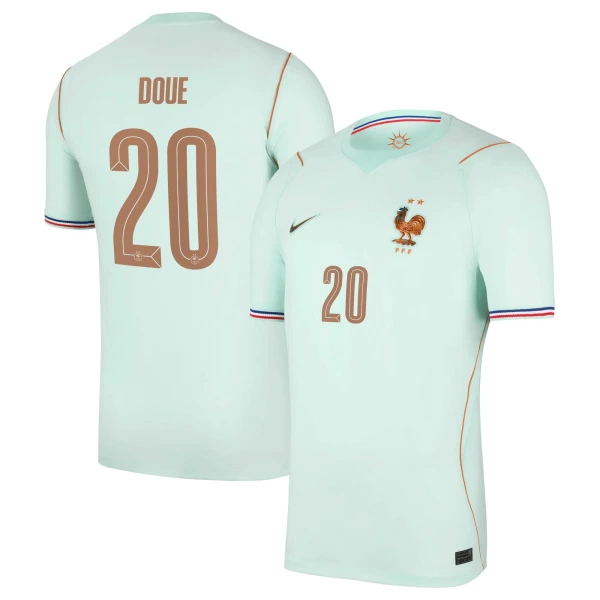 Dresovi Francuska Desire Doue 20 Gostujući SP 2026 Dresovi Francuska Desire Doue 20 Gostujući SP 2026