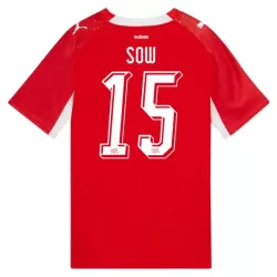 Dresovi Švicarska Djibril Sow 15 Domaći SP 2026 Dresovi Švicarska Djibril Sow 15 Domaći SP 2026