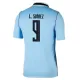 Dresovi Urugvaj Luis Suárez 9 Domaći SP 2026 Dresovi Urugvaj Luis Suárez 9 Domaći SP 2026