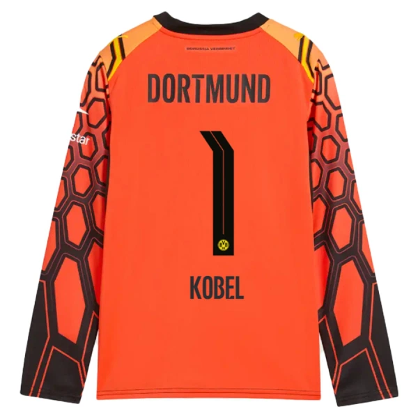 Golmanski Dresovi Borussia Dortmund Kobel 1 Domaći 26/27 Naranča Dugi rukav Golmanski Dresovi Borussia Dortmund Kobel 1 Domaći 26/27 Naranča Dugi rukav