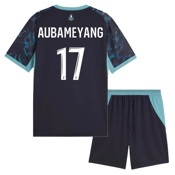 Dječji Dresovi Olympique Marseille Aubameyang 17 Gostujući 26/27