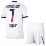 Dječji Dresovi Paris Saint-Germain Kvaratskhelia 7 Gostujući 26/27