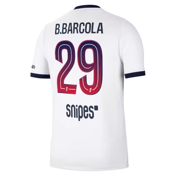 Dresovi Paris Saint-Germain Bradley Barcola 29 Gostujući 26/27