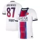 Dresovi Paris Saint-Germain Joao Neves 87 Gostujući 26/27 Dresovi Paris Saint-Germain Joao Neves 87 Gostujući 26/27
