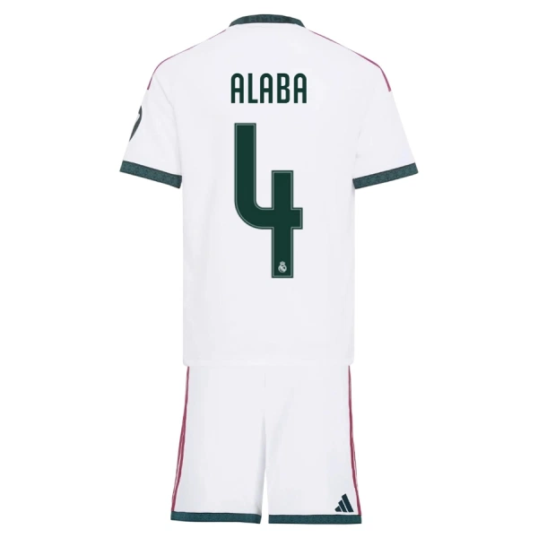 Dječji Dresovi Real Madrid Alaba 4 Domaći 26/27 Dječji Dresovi Real Madrid Alaba 4 Domaći 26/27