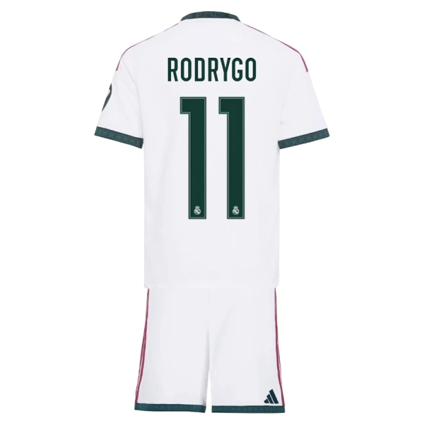 Dječji Dresovi Real Madrid Rodrygo 11 Domaći 26/27 Dječji Dresovi Real Madrid Rodrygo 11 Domaći 26/27