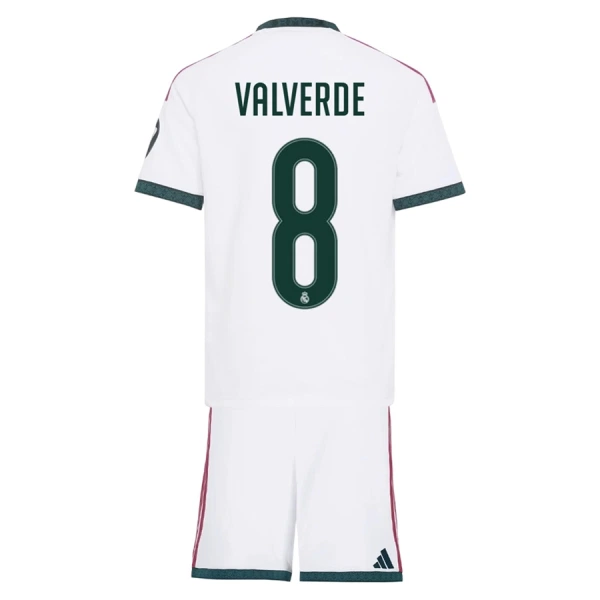 Dječji Dresovi Real Madrid Valverde 8 Domaći 26/27 Dječji Dresovi Real Madrid Valverde 8 Domaći 26/27