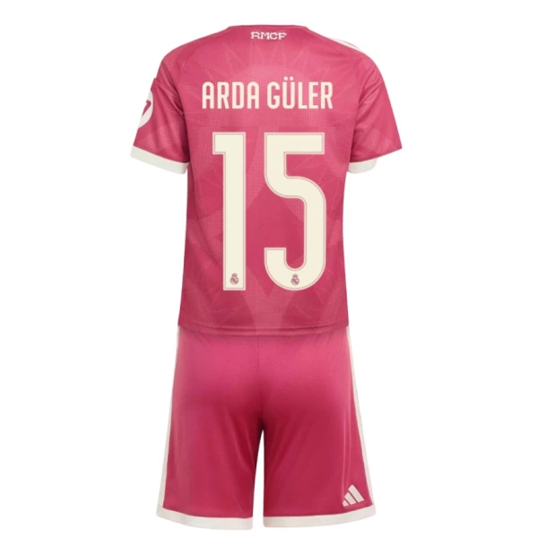 Dječji Dresovi Real Madrid Arda Guler 15 Treći 26/27 Dječji Dresovi Real Madrid Arda Guler 15 Treći 26/27