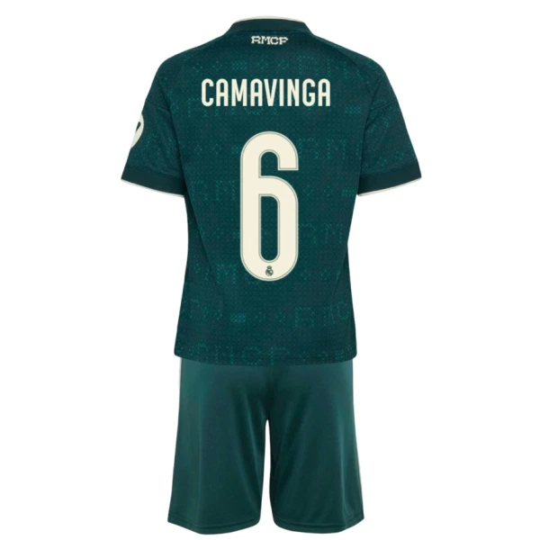 Dječji Dresovi Real Madrid Camavinga 6 Gostujući 26/27 Dječji Dresovi Real Madrid Camavinga 6 Gostujući 26/27