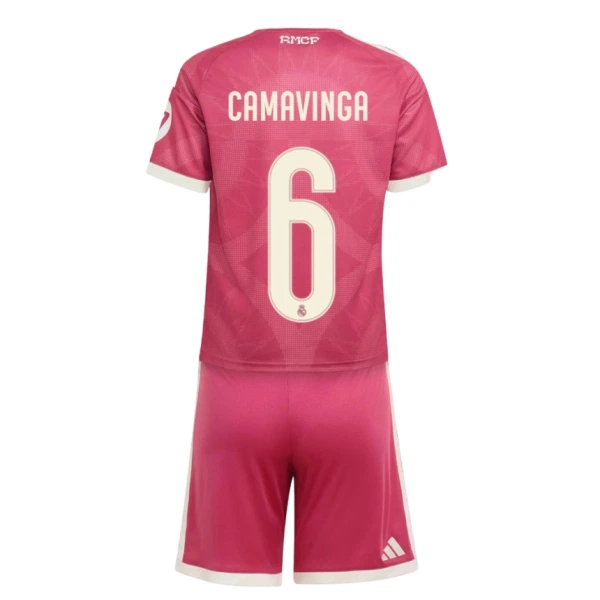 Dječji Dresovi Real Madrid Camavinga 6 Treći 26/27 Dječji Dresovi Real Madrid Camavinga 6 Treći 26/27
